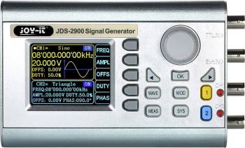 Joy-it JDS2915 generátor funkcií napájaný akumulátorom, Arbitrárny generátor funkcií  15 MHz - 0.01 µHz 2-kanálová
