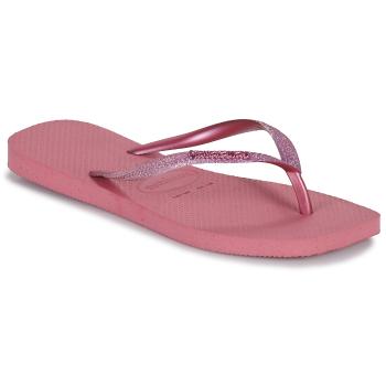 Havaianas  SLIM SQUARE GLITTER  Žabky Ružová