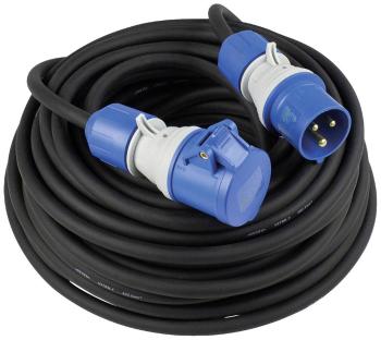 AS Schwabe 61409 napájací predlžovací kábel   čierna, modrá 25 m