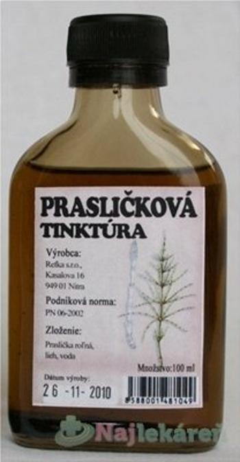 Refka Prír. farmácia PRASLIČKOVÁ TINKTÚRA 100 ml