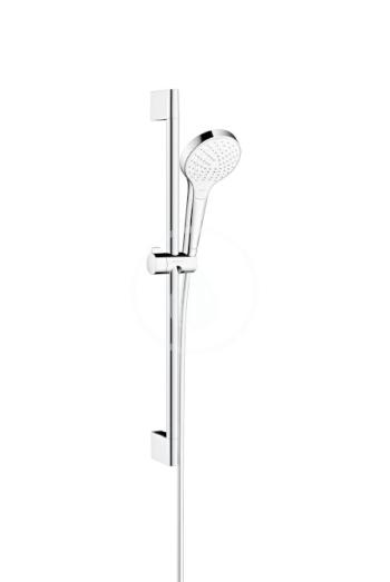 HANSGROHE - Croma Select S Sprchová súprava Vario EcoSmart 9 l/min 0,65 m, biela/chróm 26563400