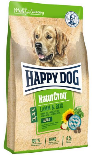 Happy Dog PREMIUM - NaturCroq - jahňacina a ryža granule pre psy 15kg