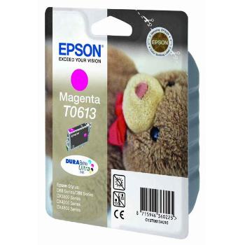 EPSON T0613 (C13T06134010) - originálna cartridge, purpurová, 8ml