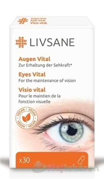 LIVSANE Podpora pre zdravé oči 30 cps