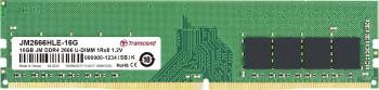 Transcend Modul RAM pre PC  JM2666HLE-16G 16 GB 1 x 16 GB DDR4-RAM 2666 MHz CL19