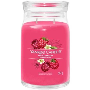 YANKEE CANDLE Signature sklo 2 knôty Red Raspberry 567 g (5038581124964)