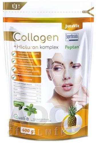 Jutavit Kolagen 10 mg + Hyalurón komplex Ananás 400 g