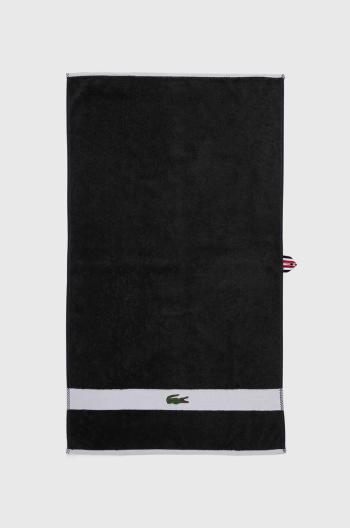 Bavlnený uterák Lacoste L Casual Bitume 55 x 100 cm