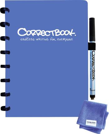 Correctbook DIN A5 blue liniert DIN A5 blue liniert poznámková kniha  modrá  A5