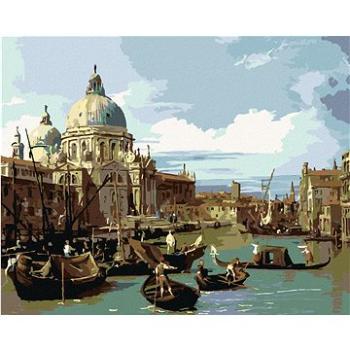 Maľovanie podľa čísel – Vstup do Canal Grande v Benátkach (Canaletto) (HRAbz33461nad)