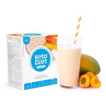 KetoDiet - Proteínový nápoj - príchuť marhuľa a mango (7 porcií) (8594181011976)