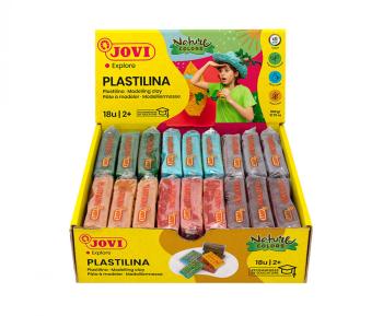 JOVI - Plastelína PRÍRODA 18x50 g