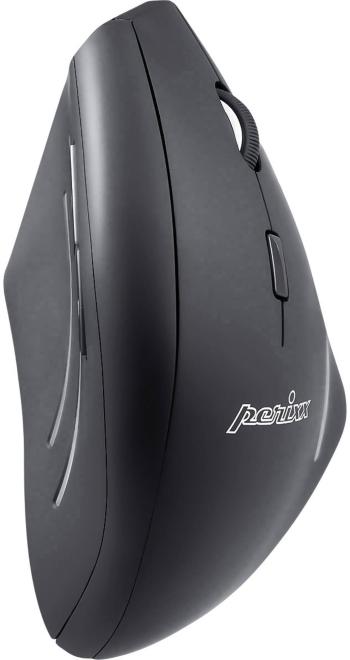 Perixx Perimice-608 #####Kabellose ergonomische Maus bezdrôtový optická čierna 6 null 1600 dpi ergonomická, integrovaný