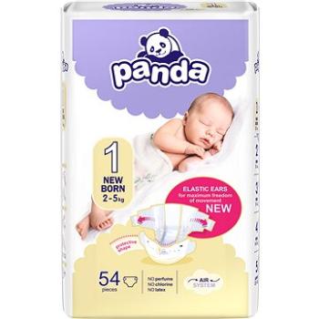 PANDA New born veľkosť 1 (54 ks) (5900516603618)