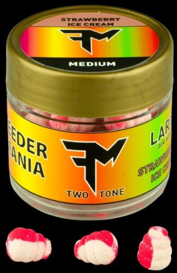 Feedermania twotone larva air wafters medium 16 g - strawberry ice cream