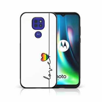 MY ART Silikónový kryt Motorola Moto G9 Play / E7 Plus LOVE (054)