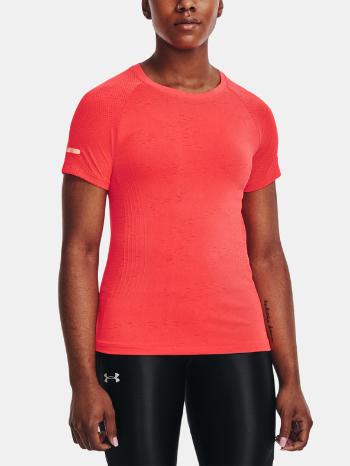 Under Armour UA Seamless Run SS Tričko Oranžová