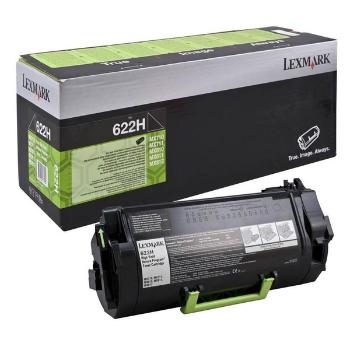 LEXMARK 622H (62D2H00) - originálny toner, čierny, 25000 strán