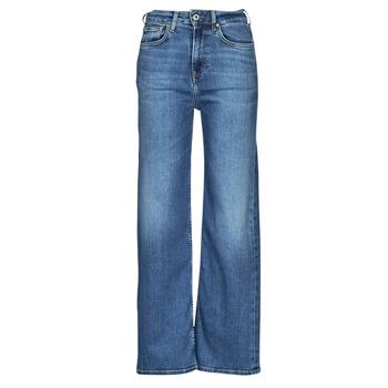 Pepe jeans  Rifle flare / široké LEXA SKY HIGH  Modrá