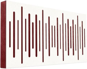 Mega Acoustic FiberPRO120 Spectrum White/Dark Red Absorpčný drevený panel