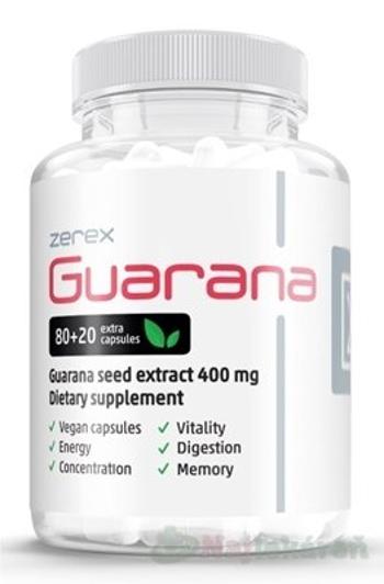 Zerex Guarana 1600 mg 100 kapsúl