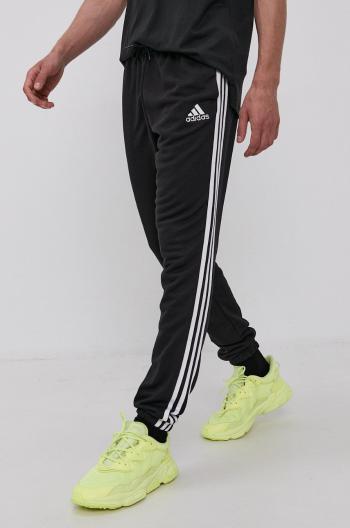 Nohavice adidas GK8829 pánske, čierna farba, jednofarebné