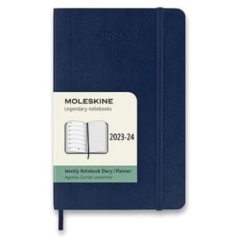 Moleskine 2023-2024 S, mäkké dosky, modrý (DSB2018WN2Y24)