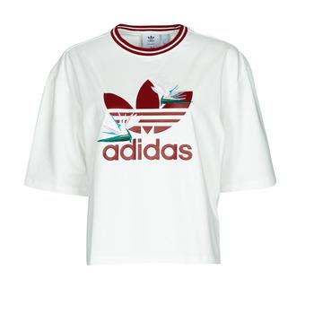 adidas  Tričká s krátkym rukávom LOOSE T-SHIRT  Biela