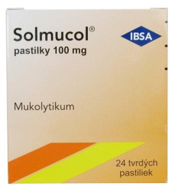 Solmucol 100 mg 24 pastiliek