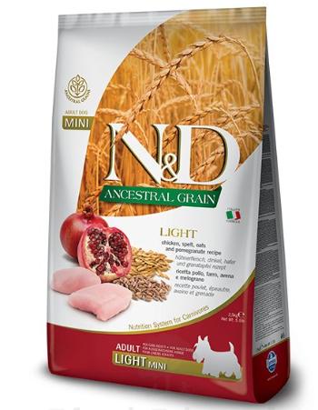 Farmina N&D dog AG adult mini, chicken, spelt, oats & pomegranate 0,8kg