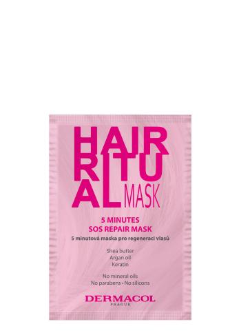 Dermacol HAIR RITUAL 5 minútová maska na vlasy pre regeneráciu vlasov