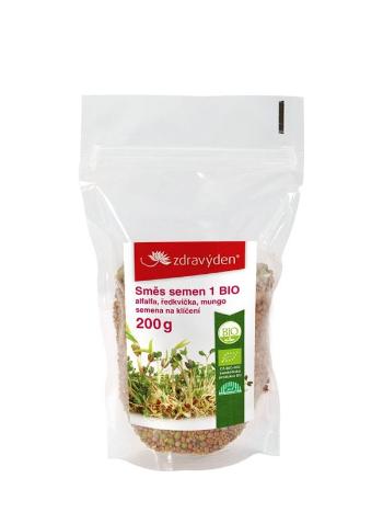 Zmes semien na klíčenie - alfalfa, reďkovka, mungo BIO ZDRAVÝ DEN 200 g