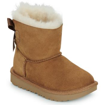 UGG  T MINI BAILEY BOW II  Polokozačky Hnedá