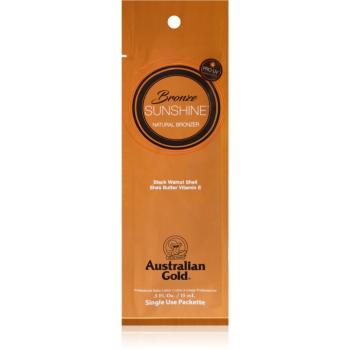 Australian Gold Bronze Sunshine opaľovací krém do solária s bronzerom 15 ml