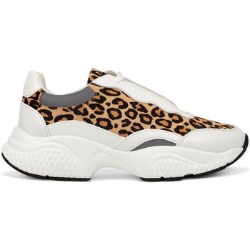 Ed Hardy  Módne tenisky Insert runner-wild white/leopard  Biela