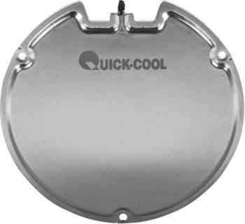 QuickCool QHD-46005 3D Heat Diffuser vŕtané otvory   (Ø x v) 98 mm x 3 mm