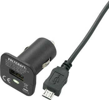 VOLTCRAFT CPS-1000 MicroUSB CPS-1000 MicroUSB USB nabíjačka do auta Výstupný prúd (max.) 1000 mA 1 x micro USB, USB