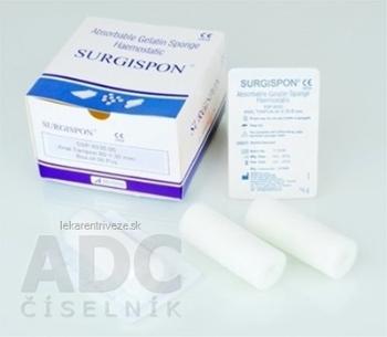 SURGISPON Tampon 80x30 mm (priemer), 1x6 ks