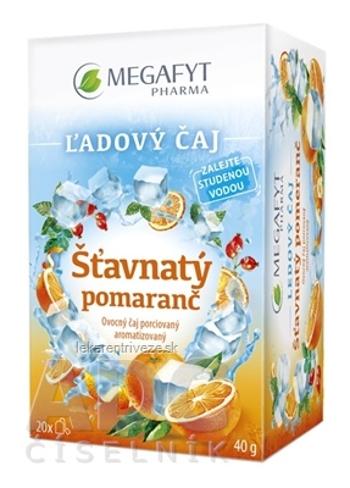 MEGAFYT Ľadový čaj Šťavnatý pomaranč ovocný čaj 20x2 g (40 g)