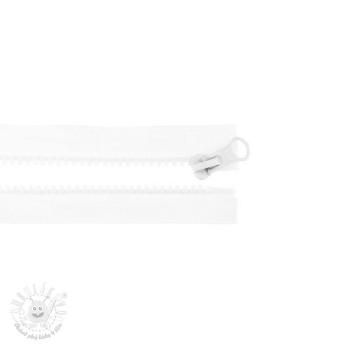 Zips deliteľný 75 cm white