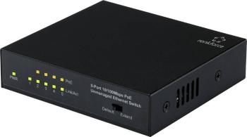 Renkforce FR-S1005PED-F ethernetový switch  10 / 100 MBit/s funkcia PoE