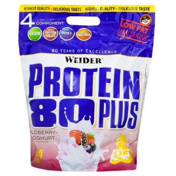 WEIDER Proteín 80 plus príchuť lesné plody a jogurt 2000 g