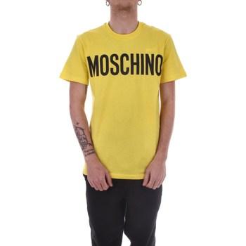 Moschino  Tričká s krátkym rukávom 0701 2041  Žltá