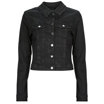 Vero Moda  VMLUNA LS SLIM DNM JACKET MIX GA NOOS  Džínsové bundy Čierna