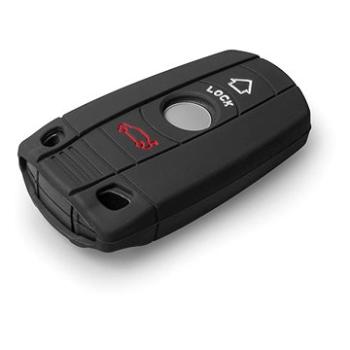 Ochranné silikónové puzdro na kľúč pre BMW, farba čierna (SZBE-068B)