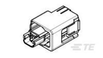 TE Connectivity AMP 0.64 ConnectorsAMP 0.64 Connectors 1438426-1 AMP