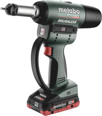 Metabo NMP 18 LTX BL M10 601788800 Akumulátorová nitovacia pištoľ  18 V 4 Ah Li-Ion akumulátor