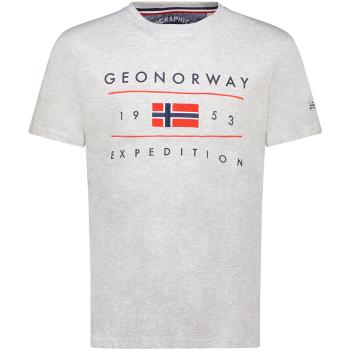 Geo Norway  SY1355HGN-Blended Grey  Tričká s krátkym rukávom Šedá