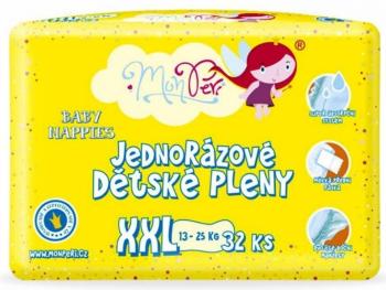 MONPERI Jednorazové plienky Klasik XXL 13-25 kg