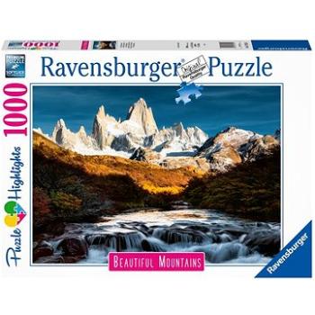 Ravensburger Puzzle 173150 Dych berúce hory: Mount Fitz Roy, Patagónia 1000 Dielikov (4005556173150)